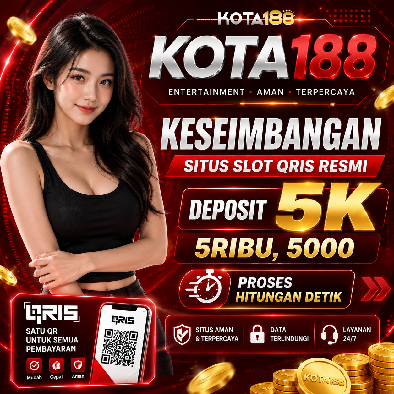KOTA188 | Keseimbangan Situs Slot QRIS Resmi Deposit 5K, 5ribu, 5000 Proses Hitungan Detik axonlogistica